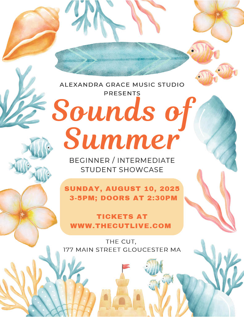 Alexandra Grace Music Studio presents Sounds of Summer