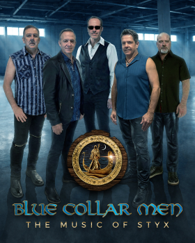 Styx Tribute - Blue Collar Men with Desolation Angels (Bad Co Tribute) at The Cut - Event poster