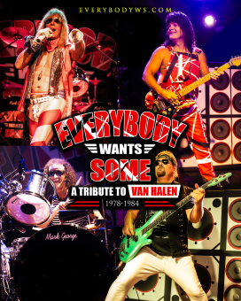 Everybody Wants Some – A Tribute to Van Halen at The Cut - Event poster