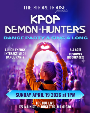 K-POP DEMON HUNTERS Dance Party & Sing-Along April Show at The Cut - Event poster