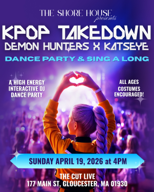 K POP TAKEDOWN: DEMON HUNTERS x KATSEYE DANCE PARTY! at The Cut - Event poster