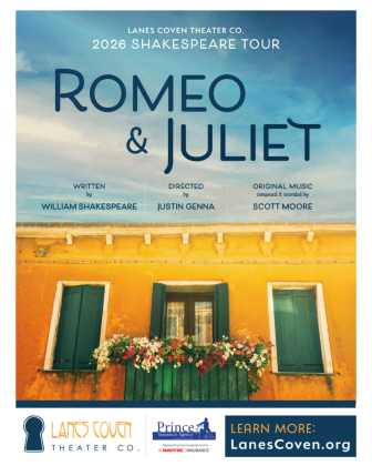 Lanes Coven Theater Company Presents Romeo & Juliet at The Cut - Event poster