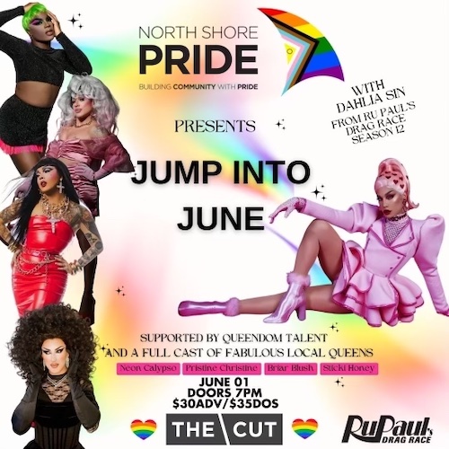 North Shore Pride Jump Into June with Dahlia Sin