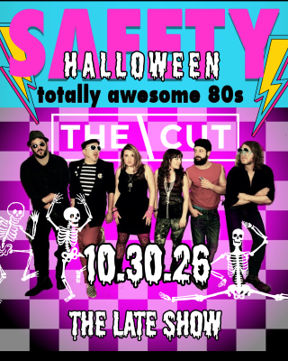 SAFETY 80'S - 21+ Halloween Show (The Late Show) at The Cut - Event poster