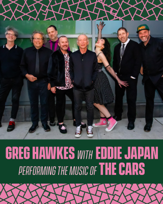 Greg Hawkes with Eddie Japan Performing the Music of the Cars 2026 at The Cut - Event poster