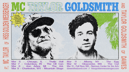 The MC Taylor Goldsmith Show with opener Jonny Fritz